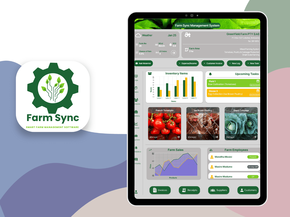 Farm Sync Platform — product showcase