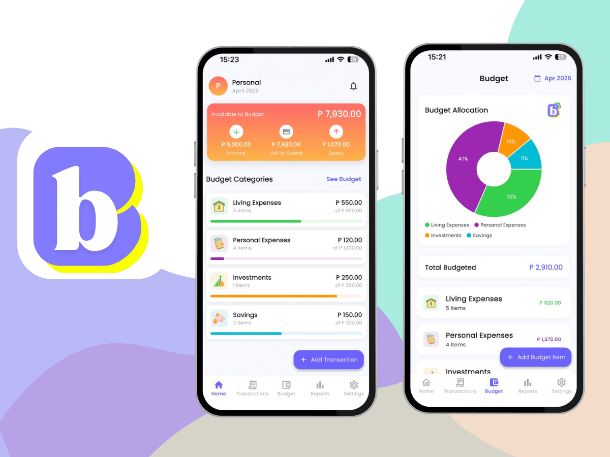 Bubble Finance — product showcase