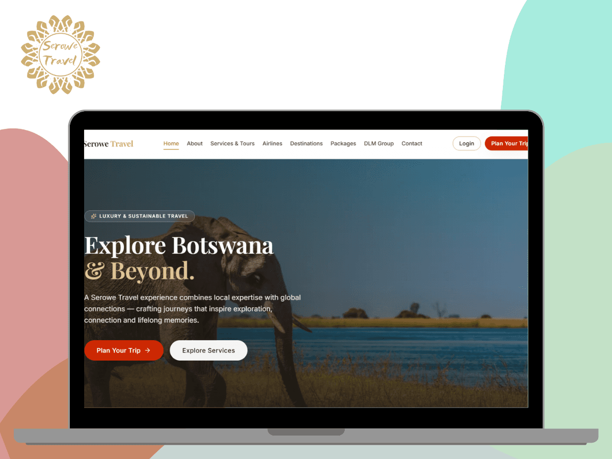 Serowe Travel — product showcase